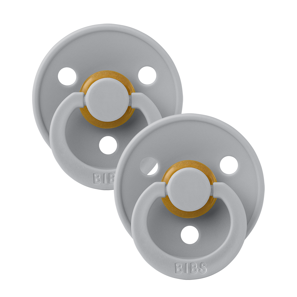 Colour Pacifiers 2 Pack - Cloud/Cloud