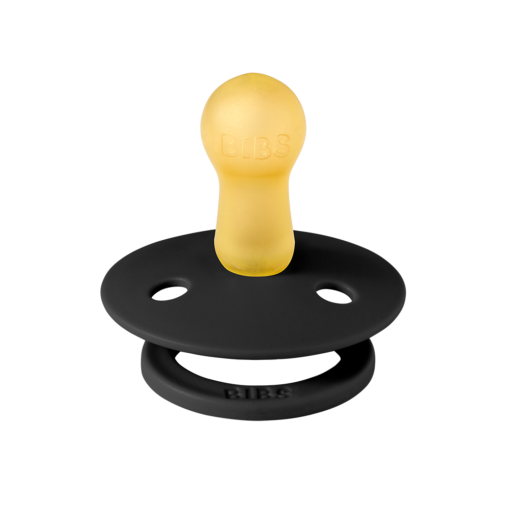 Colour Pacifiers 2 Pack - Black/White