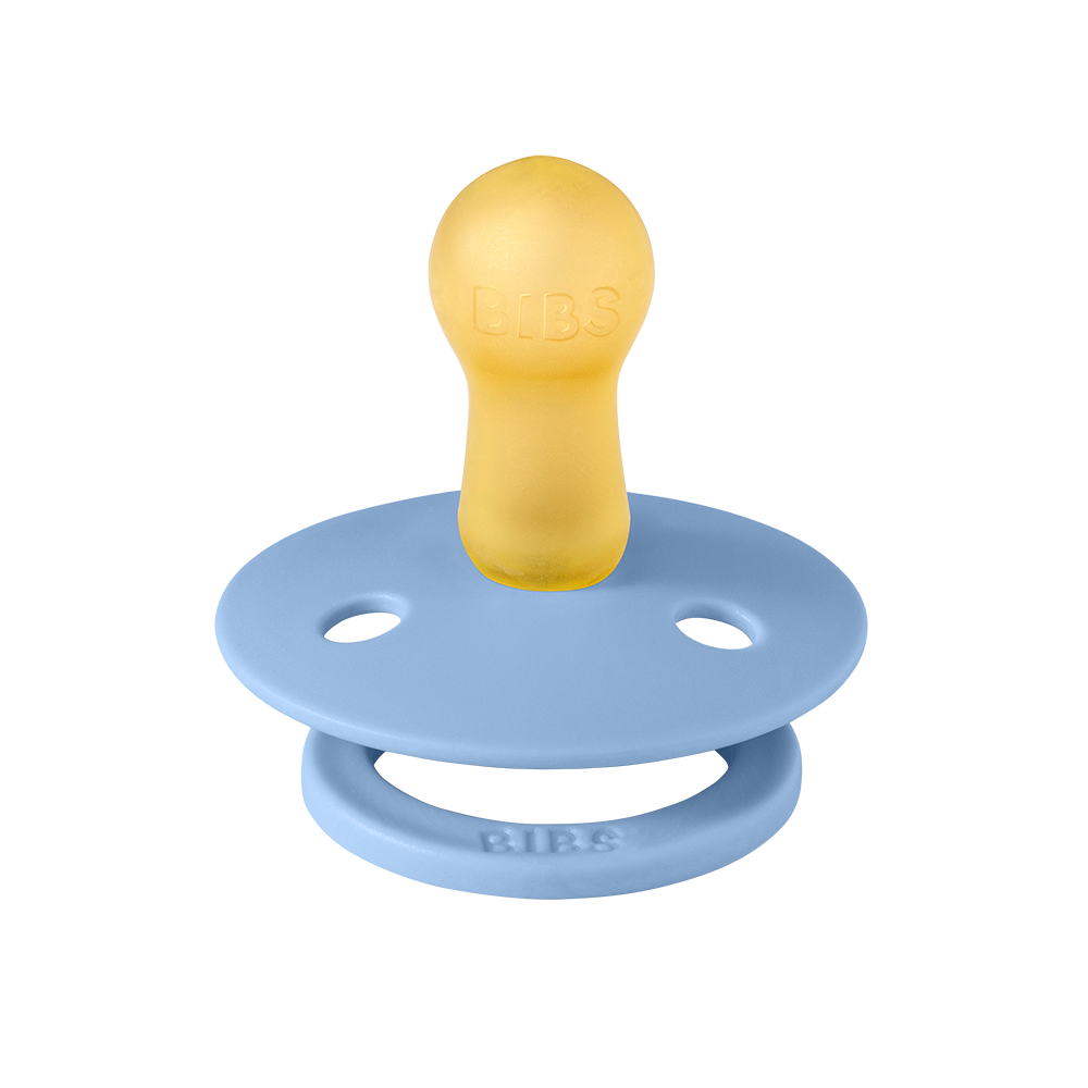 Colour Pacifiers 2 Pack - Sky Blue/Baby Blue