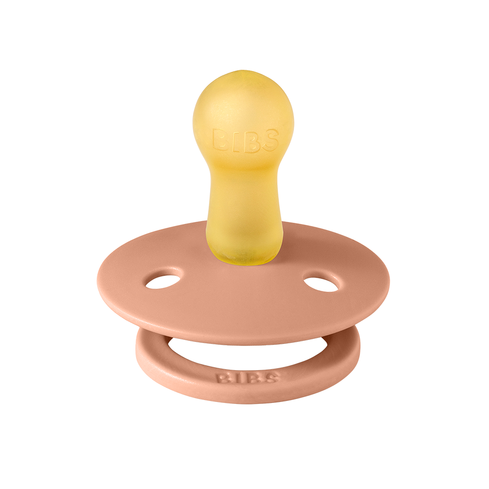 Colour Pacifiers 2 Pack - Vanilla/Peach