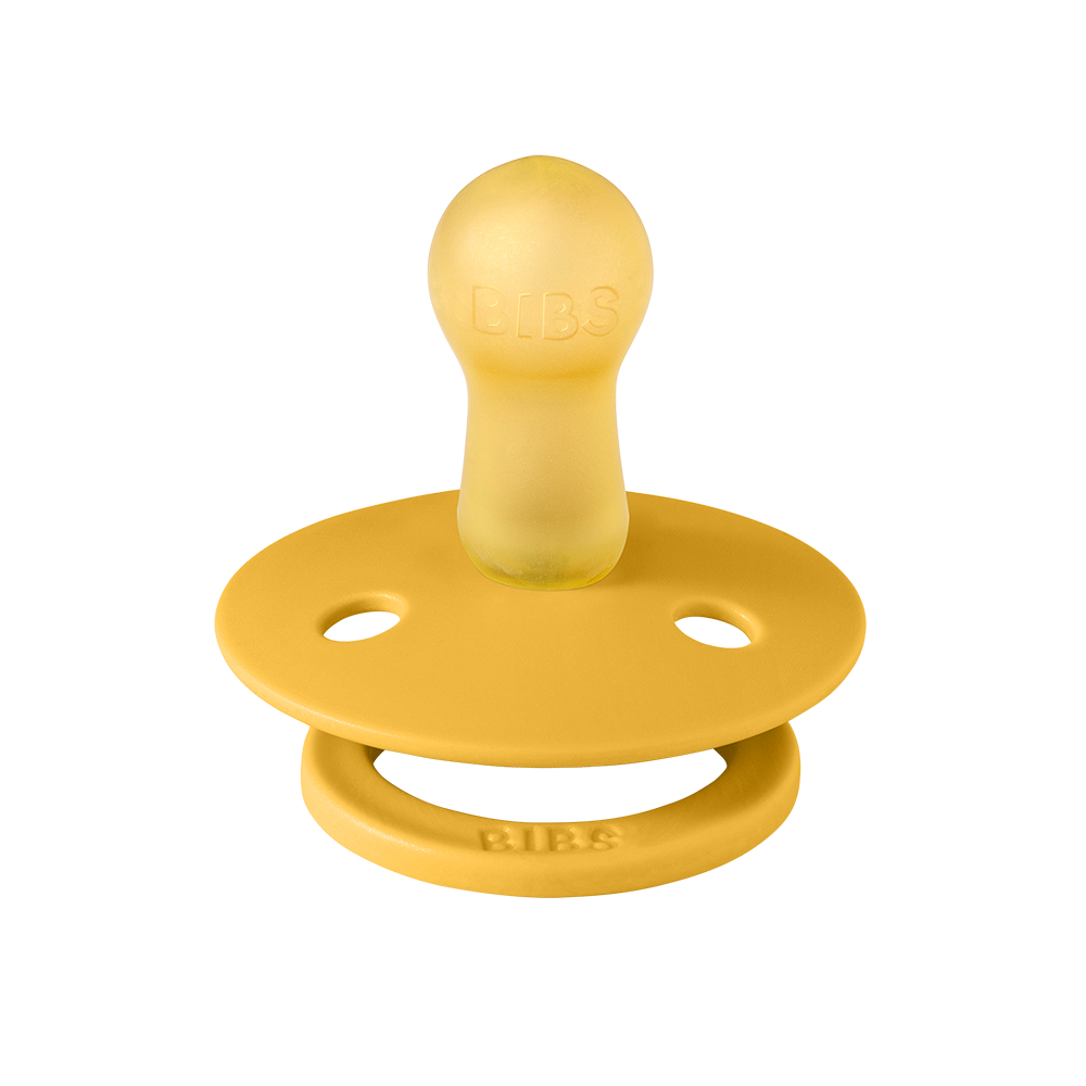 Colour Pacifiers 2 Pack - Honey Bee/Olive