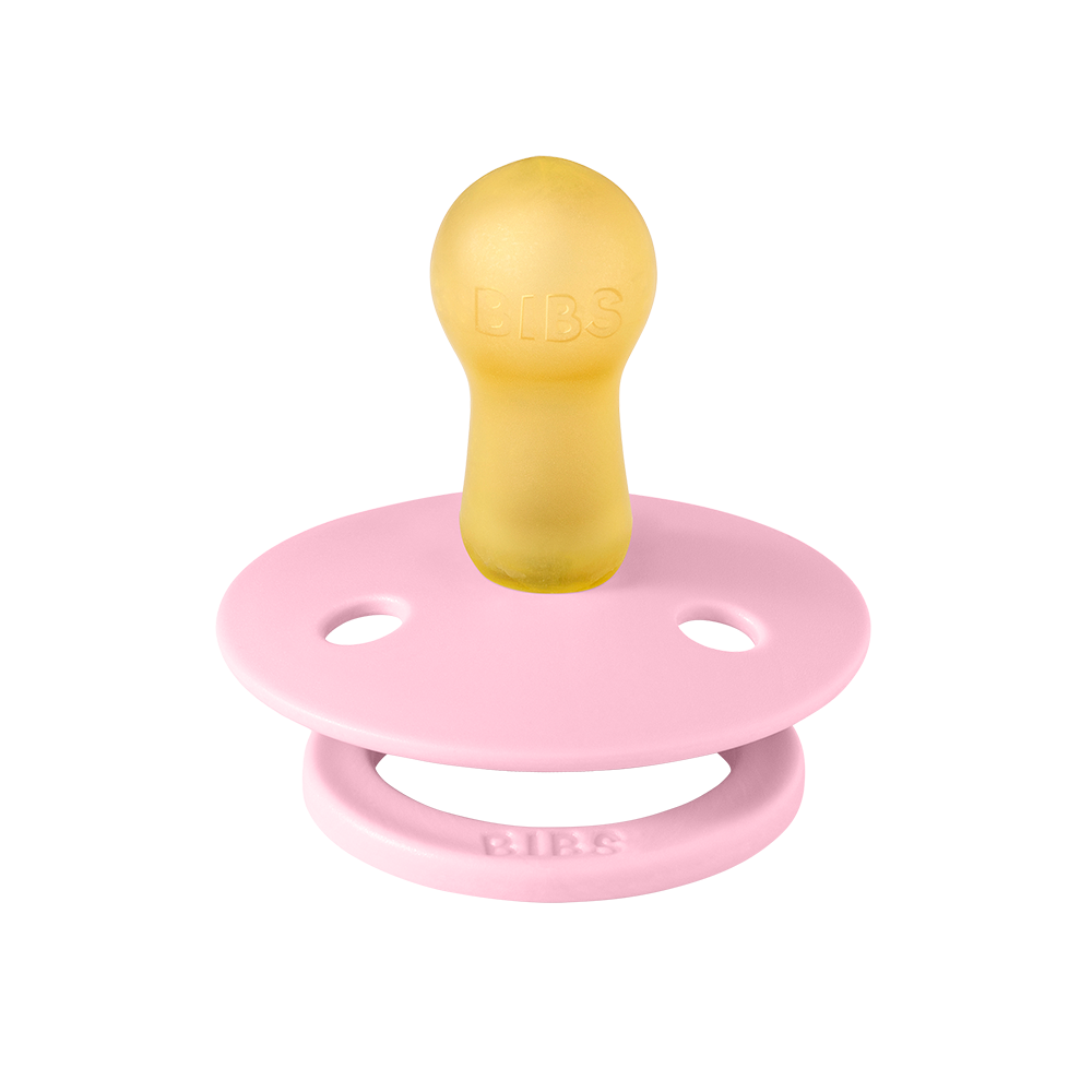 STUDIO Colour Pacifiers 2 Pack Block - Baby Pink Coral mix