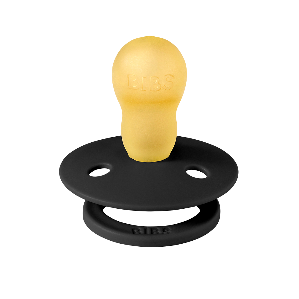 Colour Pacifiers 2 Pack - Cloud/Black