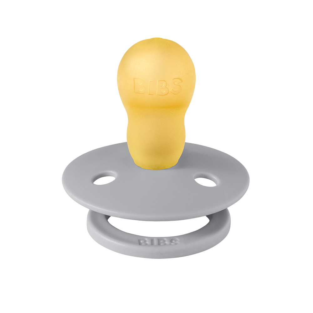 Colour Pacifiers 2 Pack - Cloud/Black