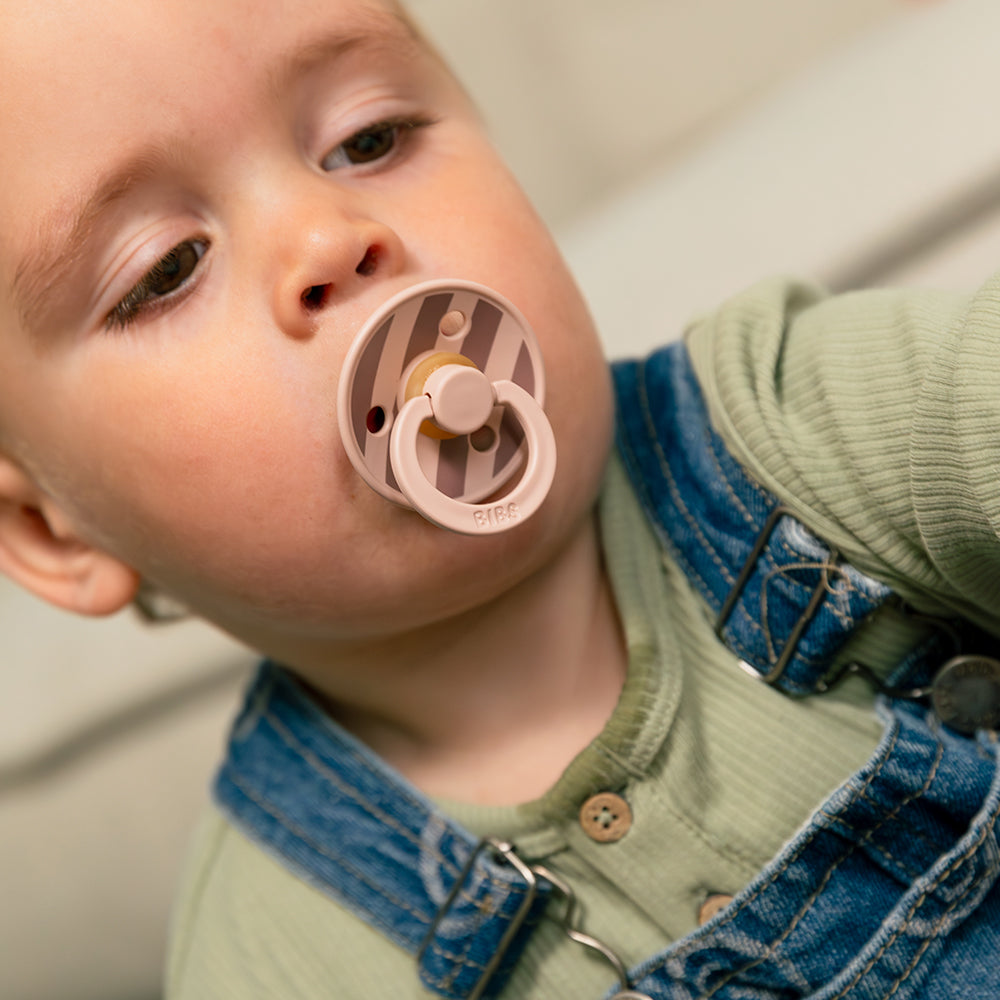 STUDIO Colour Pacifiers 2 Pack Block - Blush Mix