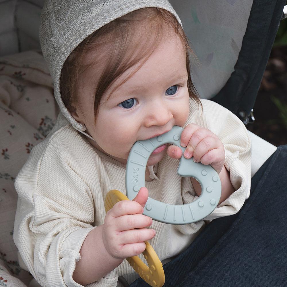 Baby Bitie Heart - Sage