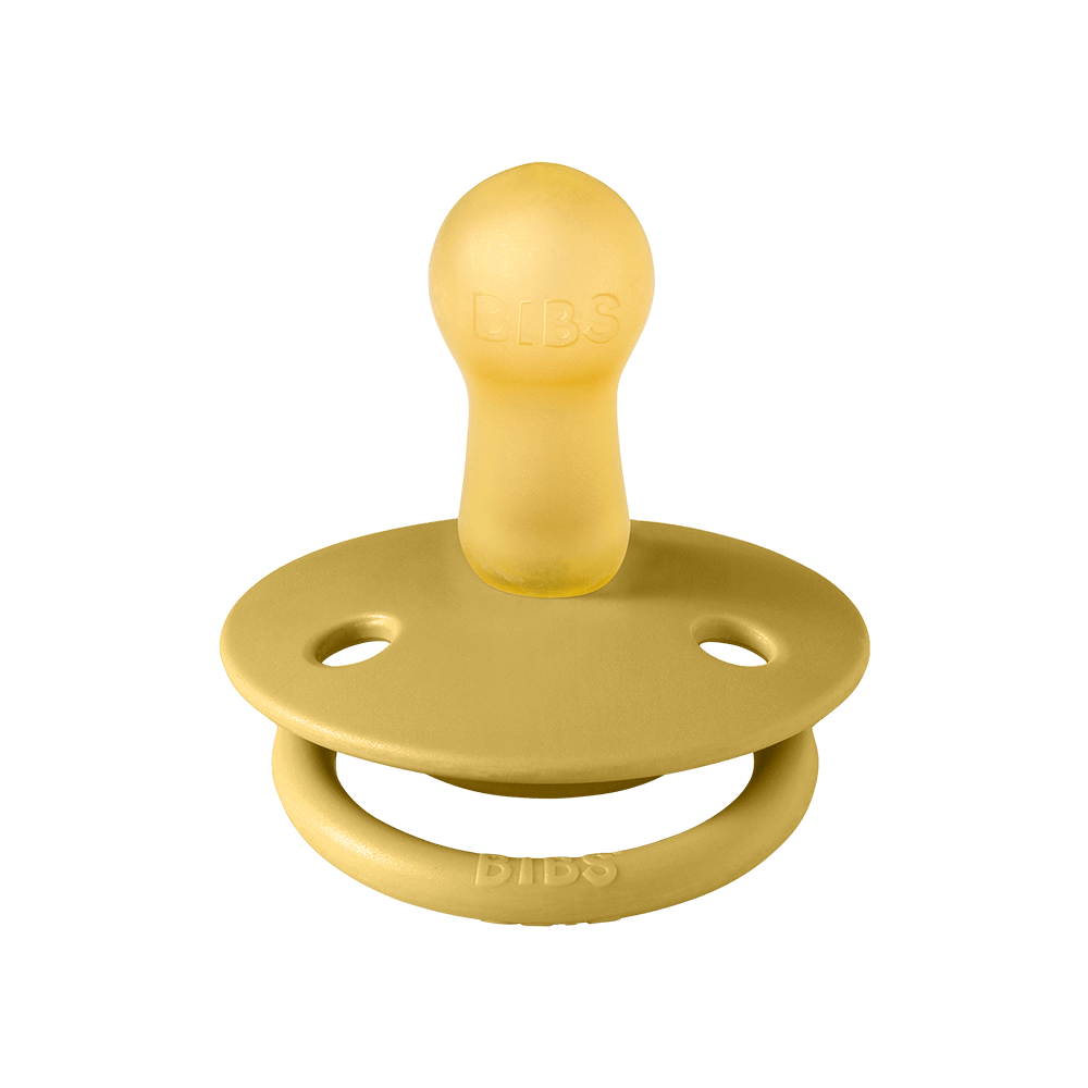 De Lux Pacifiers 2 Pack - Mustard/Petrol