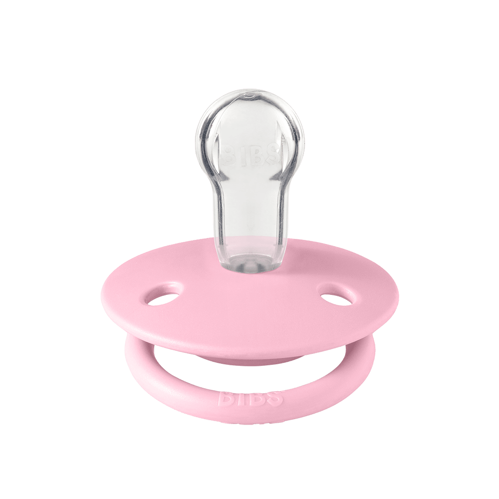 De Lux Pacifiers 2 Pack - Ivory/Baby Pink