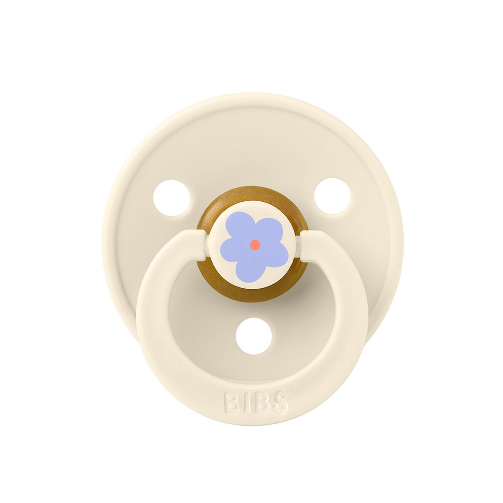 STUDIO Colour Pacifiers 2 Pack Jasmine - Ivory Mix