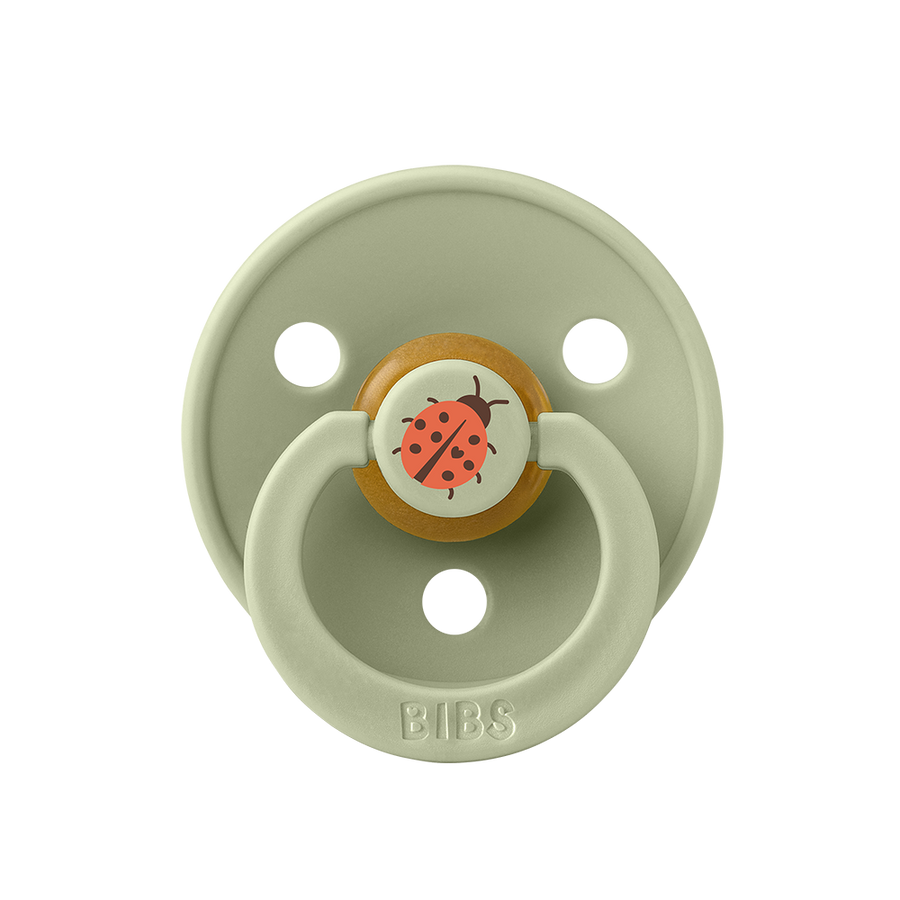 STUDIO Colour Pacifier Ladybug - Sage