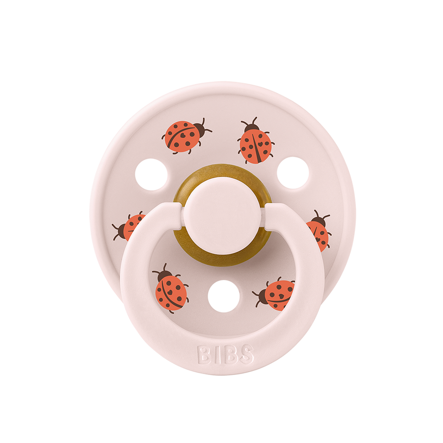 STUDIO Colour Pacifier Ladybug Friends - Petal