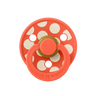 STUDIO Colour Pacifier Polka - Tango/Ivory