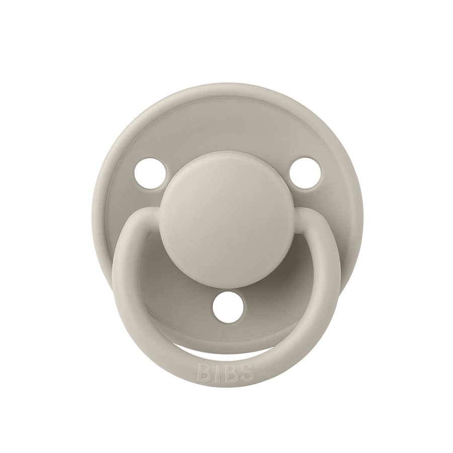 De Lux Pacifiers 2 Pack - Sand/Iron