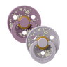 BIBS x LIBERTY Colour Pacifiers 2 Pack Capel - Fossil Grey Mix - Bibsworld store US