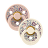 BIBS x LIBERTY Colour Pacifiers 2 Pack Eloise - Blush Mix - Bibsworld store US