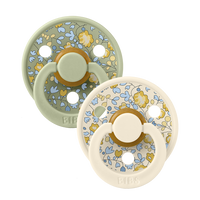 BIBS x LIBERTY Colour Pacifiers 2 Pack Eloise - Sage Mix - Bibsworld store US