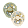 BIBS x LIBERTY Colour Pacifiers 2 Pack Eloise - Sage Mix - Bibsworld store US