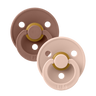 BIBS Colour 2 PACK Woodchuck/Blush