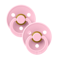 BIBS Colour 2 PACK Baby Pink/Baby Pink - BIBS EU