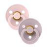 Colour Pacifiers 2 Pack - Blossom/Dusky Lilac - Bibsworld store US