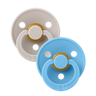 Colour Pacifiers 2 Pack - Mushroom/Breeze - Bibsworld store US