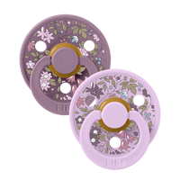 BIBS x LIBERTY Colour Pacifiers 2 Pack Chamomile Lawn - Violet Sky Mix - Bibsworld store US