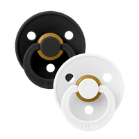 BIBS Colour 2 PACK Black/White - BIBS EU