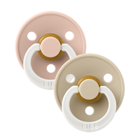 Colour GLOW 2 PACK - Blush/Vanilla - BIBS