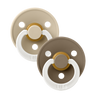 Colour GLOW 2 PACK - Vanilla/Dark Oak - BIBS