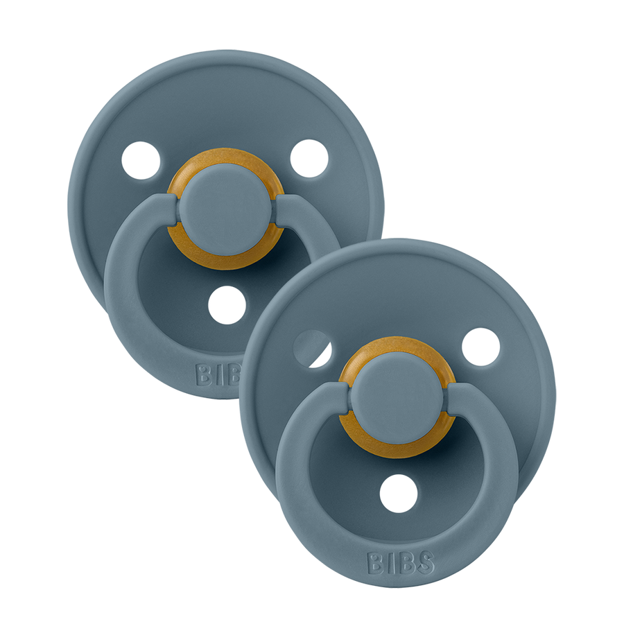 Colour Pacifiers 2 Pack - Petrol/Petrol