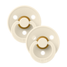 BIBS Colour 2 PACK Ivory/Ivory - BIBS EU
