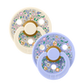 BIBS x LIBERTY Colour 2 Pack Chloe Meadow - Ivory Mix - BIBS