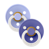Colour GLOW Pacifiers 2 Pack - Hush/Grape