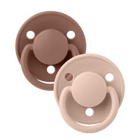De Lux 2 PACK - Woodchuck/Blush - BIBS