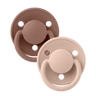 De Lux 2 PACK - Woodchuck/Blush - BIBS