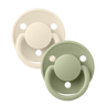 De Lux 2 PACK - Ivory/Sage - BIBS