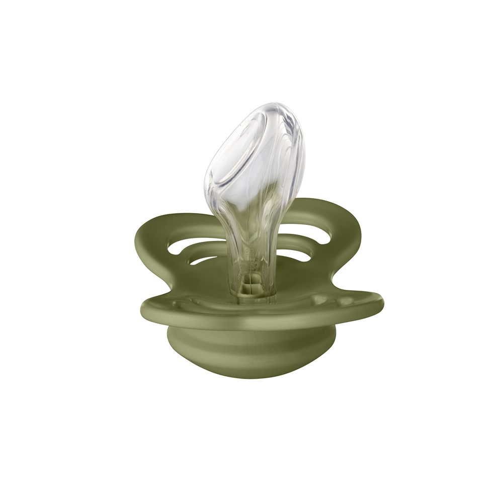 Couture Pacifiers 2 Pack - Honey Bee/Olive