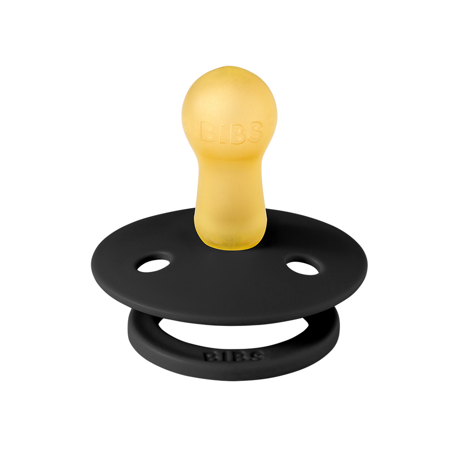 Colour Pacifiers 2 Pack - Black/White