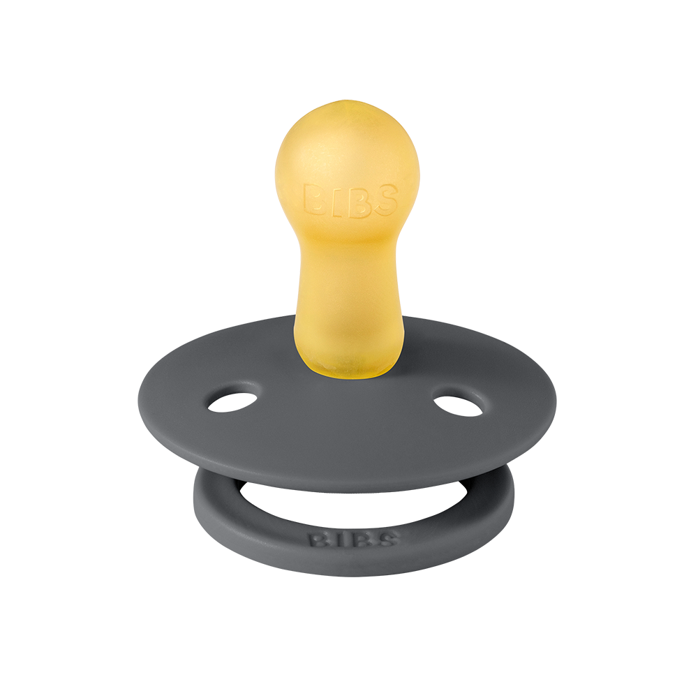 Colour Pacifiers 2 Pack - Vanilla/Iron