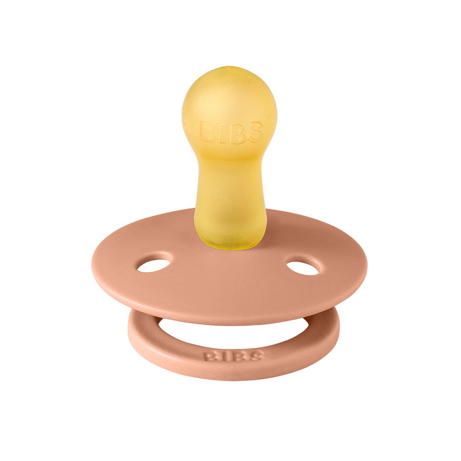 Colour Pacifiers 2 Pack - Vanilla/Peach