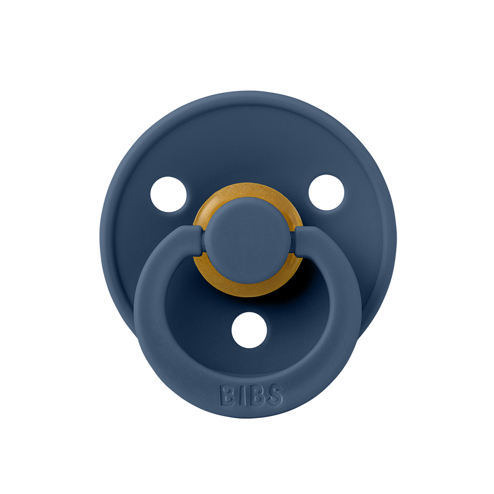Colour Pacifiers 2 Pack - Dusty Blue/Steel Blue