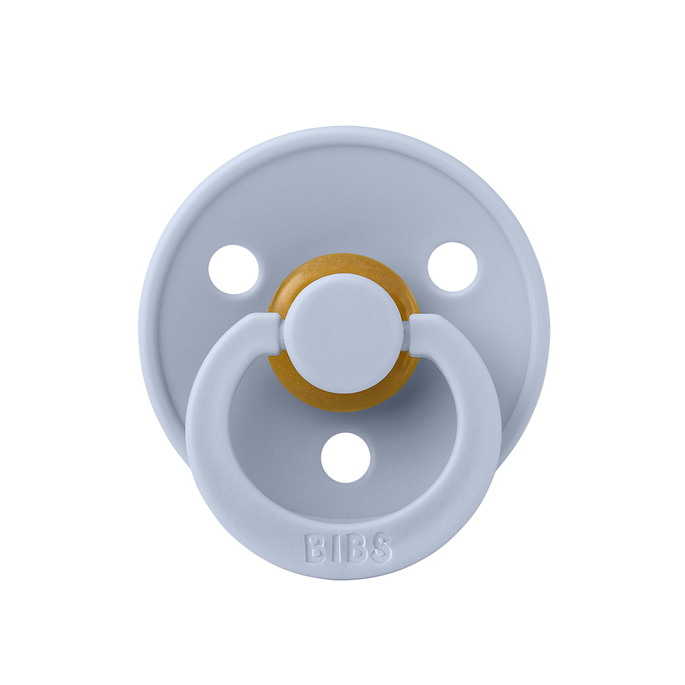 Colour Pacifiers 2 Pack - Dusty Blue/Steel Blue