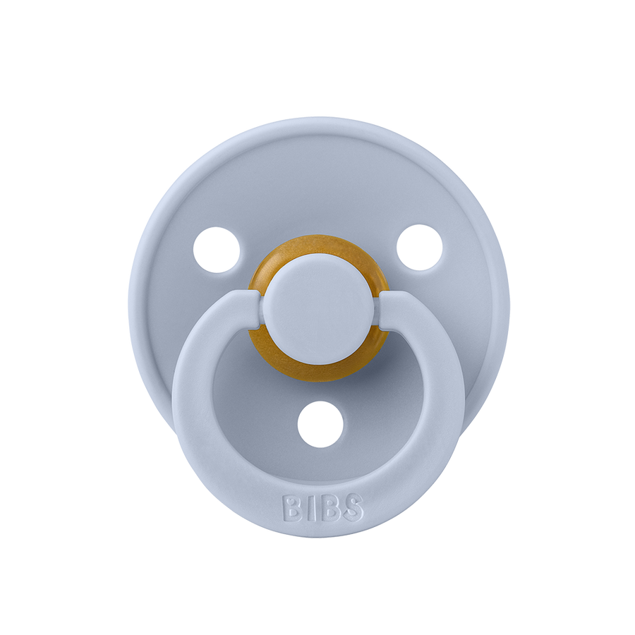 Colour Pacifiers 2 Pack - Dusty Blue/Steel Blue