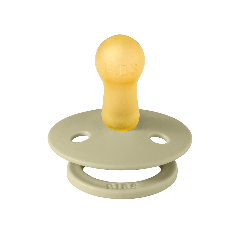 Colour Pacifiers 2 Pack - Khaki/Dusty Blue