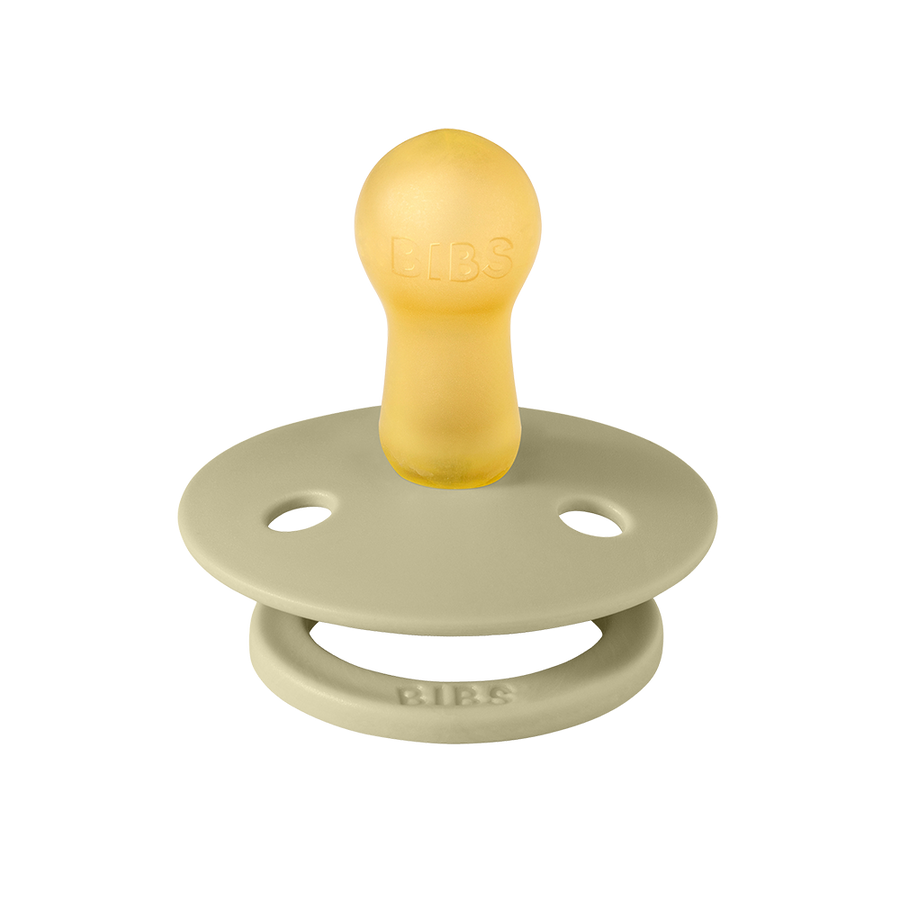 Colour Pacifiers 2 Pack - Khaki/Dusty Blue
