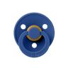 Dark blue round colour pacifier from BIBS