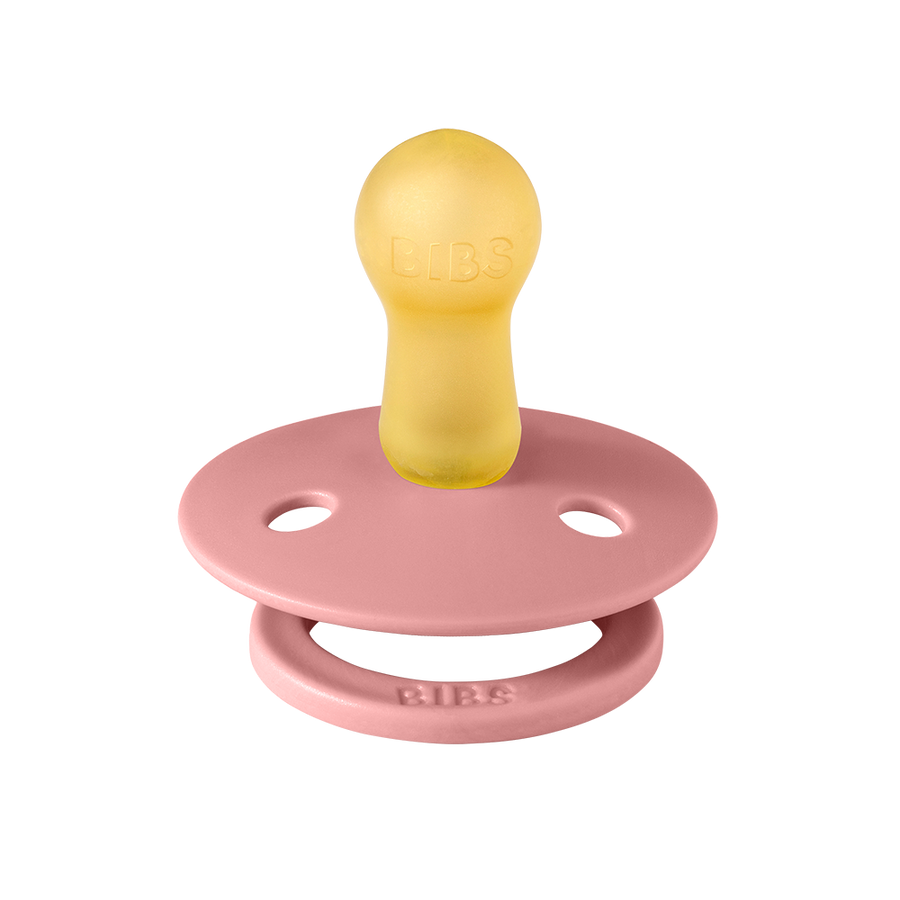 Colour Pacifiers 2 Pack - Dusty Pink/Elderberry