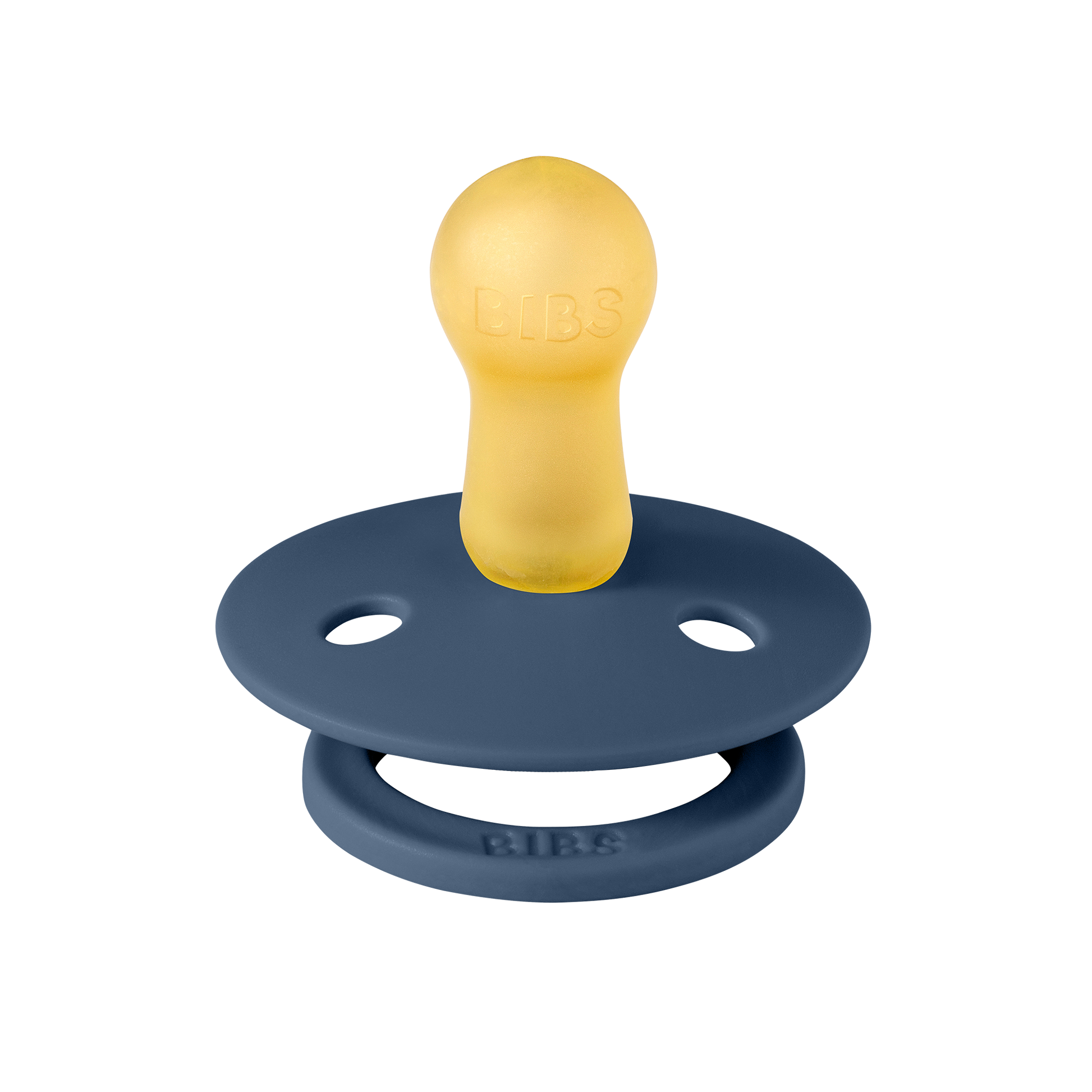 Colour Holiday Train Pacifier - Steel Blue