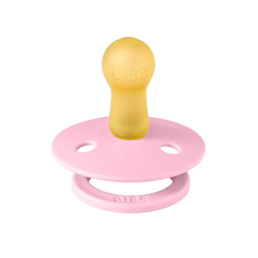 STUDIO Colour Pacifier Block - Baby Pink/Coral