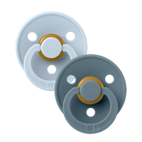 Colour 2 PACK - Baby Blue/Petrol - BIBS